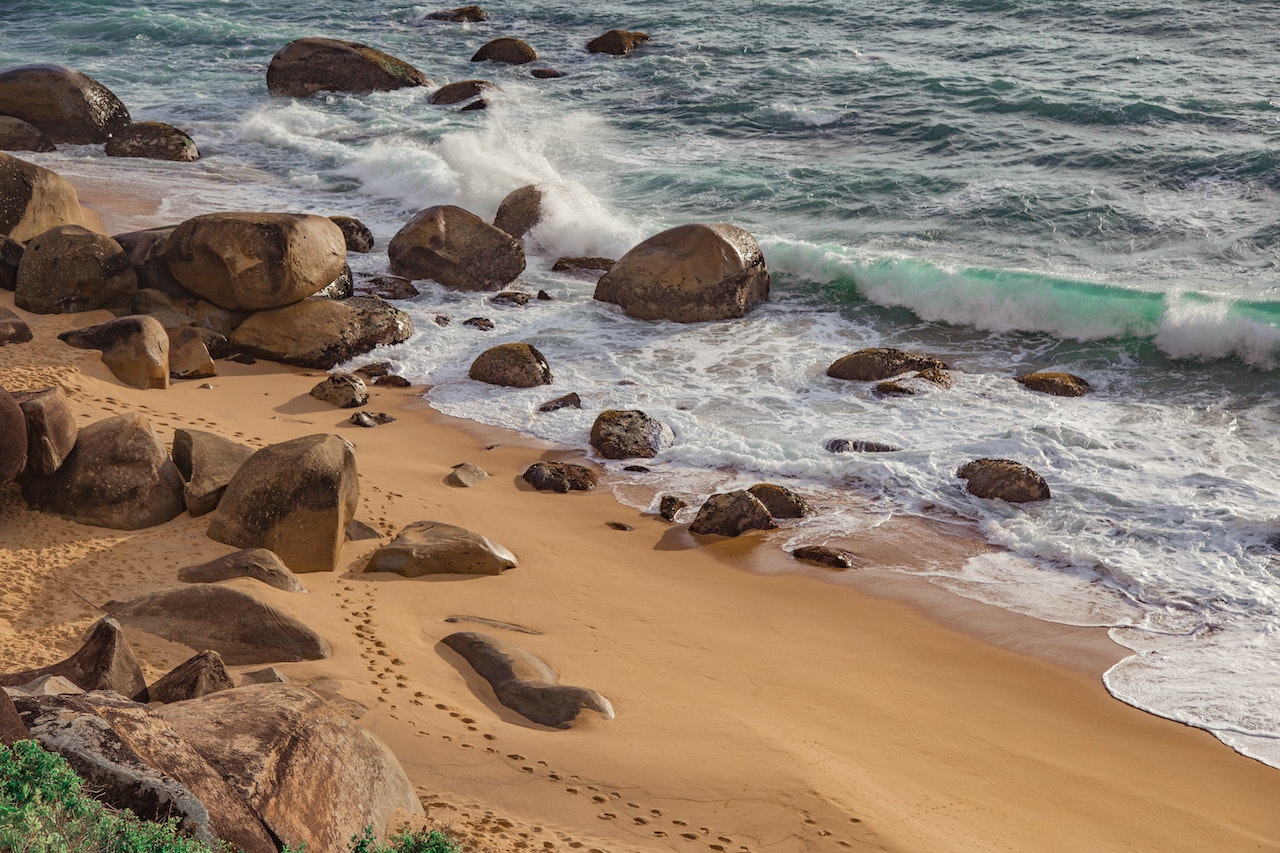 Praia do Buraco em Balneário Camboriú